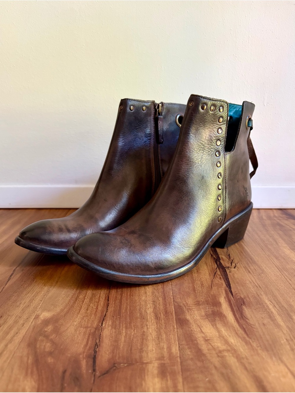 Bed Stu x Roan Studded boots